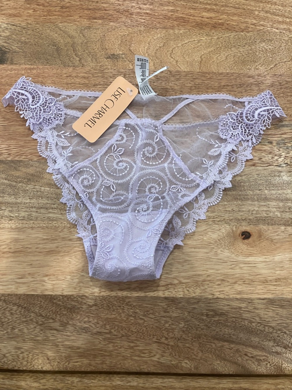 Lise Charmel-  Crystal Poesie Brief in Light Lilac - Large